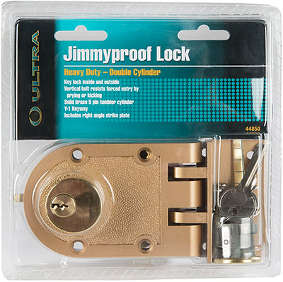 Ultra® Heavy-duty Double Cylinder Jimmyproof Lock Set