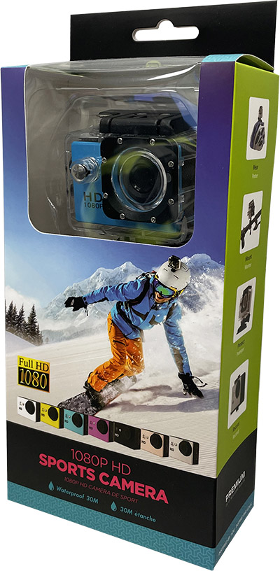 ROX  Waterproof Compact-sized Action Camera