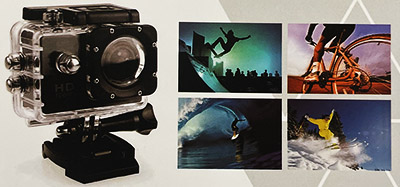 ROX  Waterproof Compact-sized Action Camera