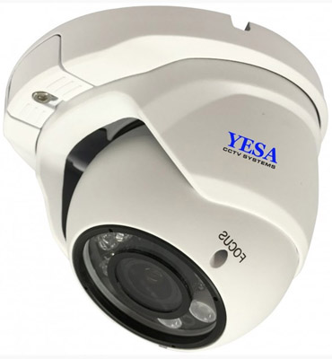 YESA  1520P HD Resolution Night Vision Dome Security Camera