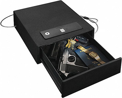Stack-On  Quick-access Safe with Auto-open Drawer