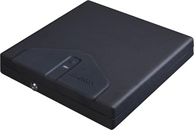 Stack-On  Portable Security Case with Biometric Fingerprint ID Lock