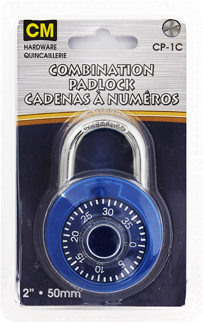 CM® Dial Combination Padlocks