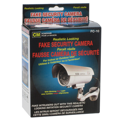 CM Homeware - Realistic Looking Fake Security Camera