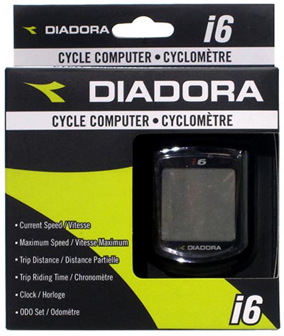 Diadora  i6 Wired Bicycle Computer