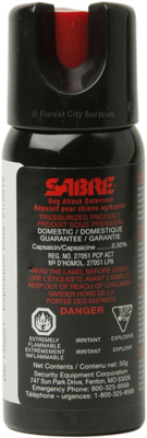 SABRE  Coyote - Wild Dog Protection Spray - Maximum Strength - Professional Size (50g)
