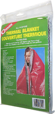 Coghlan's® Reusable Thermal Space Blankets