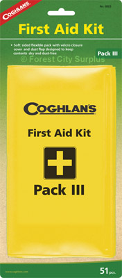 Coghlan's® Pack III Compact First Aid Kit