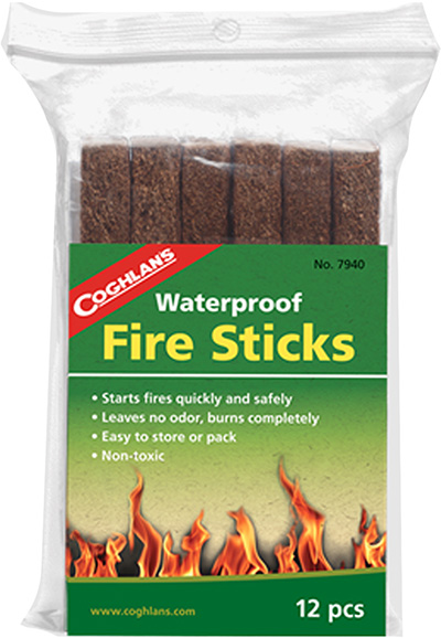 Coghlan's® Waterproof Fire Sticks - 12 Pack