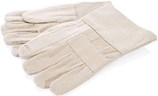 Majestic 24oz Quilted Cotton Hot Mill Work Gloves
