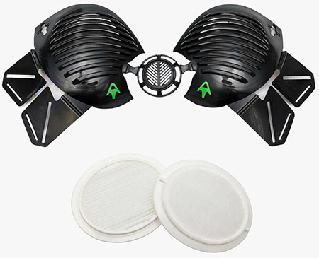 Stealth N100 Half Mask Respirator with Filters