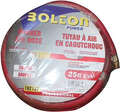Bolton Air® 3/8-Inch x 25-Foot Rubber Air Hose