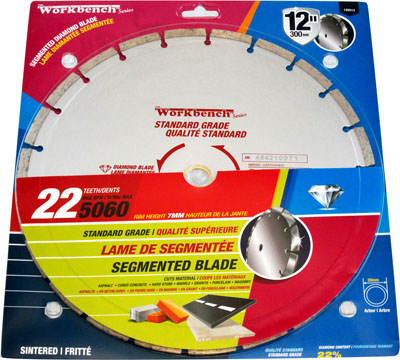Workbench® Series 12" Segmented Diamond Saw Blade