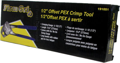 Firm Grip™ 1/2 Inch PEX Pipe Crimping Tools