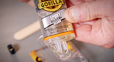 Gorilla® .85 Ounce Two-Part Epoxy Glue Syringe