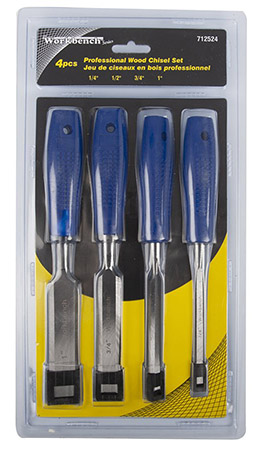 Tooltech  The Workbench Series  712524 4-Piece Wood Chisel Set
