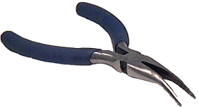 5-inch Mini Bent Nose Pliers