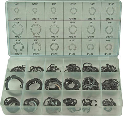 Matrix® Over 200 Piece Internal Snap Ring Assortment Kits