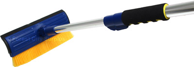 Snow Brush, Ice Scraper, and Rubber Squeegee