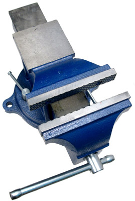 Firm Grip  6-Inch Extra Heavy-Duty Vise with Swivel Base