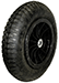 14-Inch Plastic Rim Pneumatic Wheelbarrow Tire
