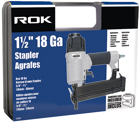 ROK® 12020 Pneumatic 18 GA 1 1/2-Inch Stapler