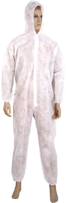 ROK® Full Length Disposable Coveralls with Hood