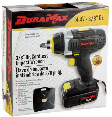 DuraMax® 14.4 Volt Cordless Impact Wrench Sets