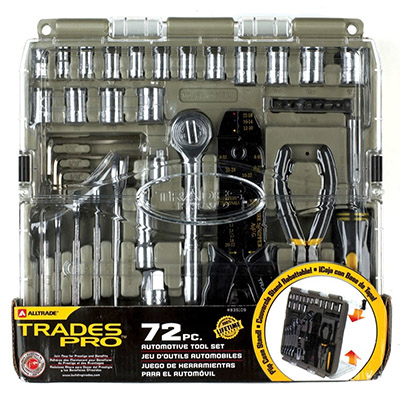 Trades Pro® 72 Piece Automotive Tools Set