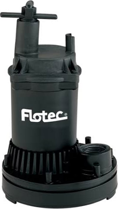 Flotec  1/6 HP Submersible Thermoplastic Utility Pump