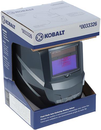 Kobalt  Solar-Powered Auto-darkening Welding Helmet