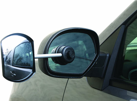 Camco  Tow-N-See Power Mirror Extender - Convex