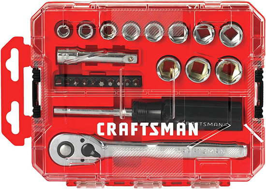 Craftsman 24-Piece Socket Set