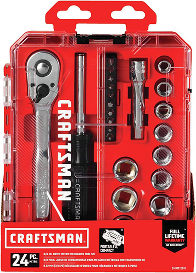 Craftsman 24-Piece Socket Set