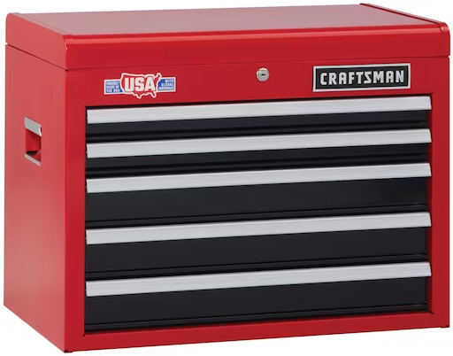 Craftsman 26" Wide 5-Drawer Tool Chest
