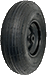 4.00-6 inch Wide Wheel with Rim
