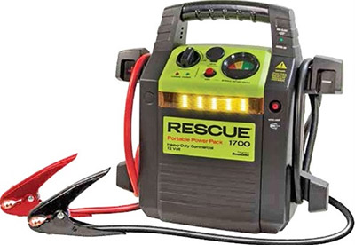 Rescue® Portable Power Pack 1700 Battery Jump Starters - 18Ah Battery Included
