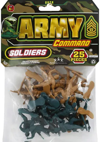 Toy Soldiers - 25 Piece