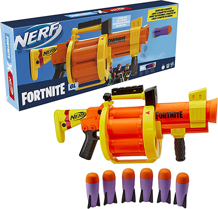 Nerf  Fortnite  GL Foam Rocket Blaster