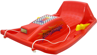 Snow Sled with Brakes