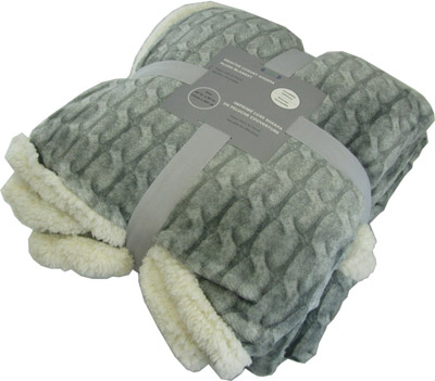 Home Aesthetics® Sherpa Blanket