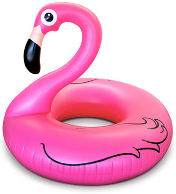 Bigmouth Inc  Giant Pink Flamingo Pool Float