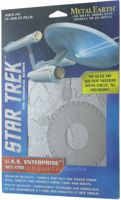 Metal Earth  3D Model Star Trek USS Enterprise NCC-1701